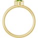Bezel-Set Solitaire Ring