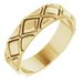 X-Patterned Quilted Band