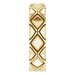 X-Patterned Quilted Band