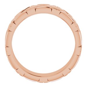 X-Patterned Quilted Band