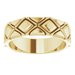 X-Patterned Quilted Band