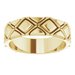 X-Patterned Quilted Band