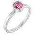 Bezel-Set Solitaire Ring