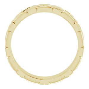 X-Patterned Quilted Band