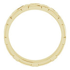 X-Patterned Quilted Band