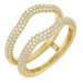 Pavé-Style Ring Guard