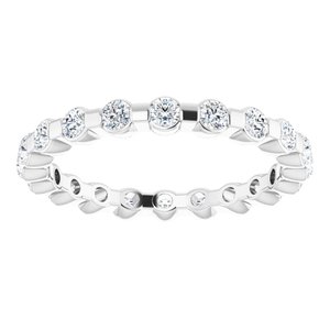 Channel-Set Eternity Band