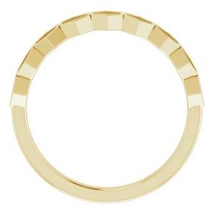 Stackable Geometric Ring