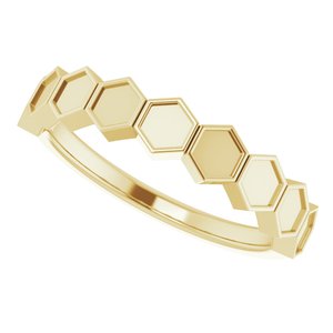 Stackable Geometric Ring