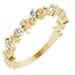 Sculptural Anniversary Band