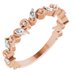 Sculptural Anniversary Band