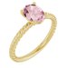 Rope Solitaire Ring
