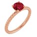 Rope Solitaire Ring