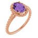 Solitaire Rope Ring