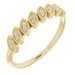 Accented Leaf Ring