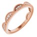 Accented Stackable Crown Ring
