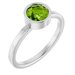 Bezel-Set Solitaire Ring