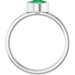Bezel-Set Solitaire Ring