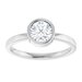 Bezel-Set Solitaire Ring