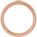 Milgrain Stepped-Edge Bezel-Set Solitaire Band