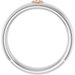 Milgrain Stepped-Edge Bezel-Set Solitaire Band