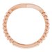Stackable Beaded V-Ring