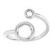 Double Circle Bypass Ring