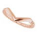 Stackable Beaded V-Ring