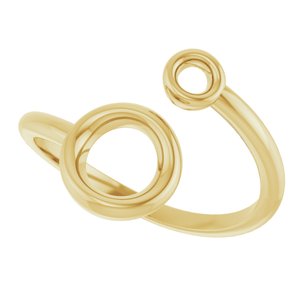 Double Circle Bypass Ring