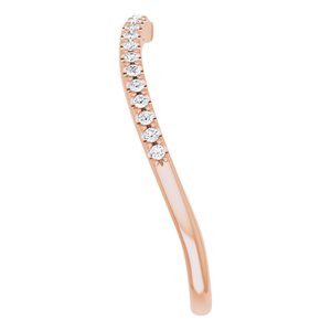 Halo-Style Bypass Engagement Ring or Band