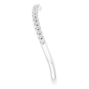 Halo-Style Bypass Engagement Ring or Band