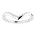 Stackable Beaded V-Ring