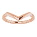 Stackable Beaded V-Ring