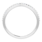 Halo-Style Bypass Engagement Ring or Band