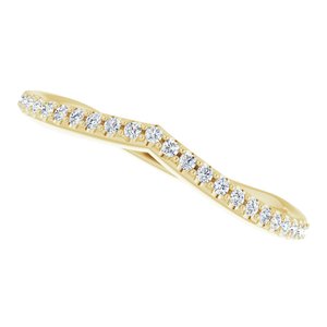 Halo-Style Bypass Engagement Ring or Band