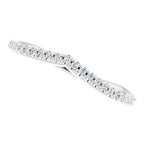 Halo-Style Bypass Engagement Ring or Band