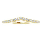 Halo-Style Bypass Engagement Ring or Band