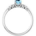 Accented Sculptural Ring