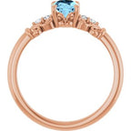 Accented Sculptural Ring