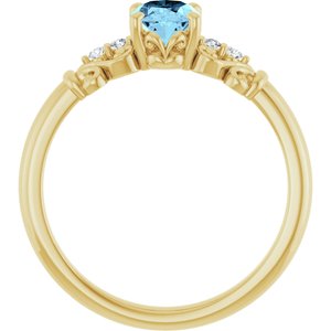 Accented Sculptural Ring