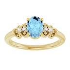 Accented Sculptural Ring