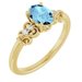 Accented Sculptural Ring