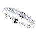 Channel-Set Milgrain Edge Eternity Band