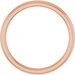 Solitaire Engagement Ring or Band