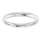Solitaire Engagement Ring or Band