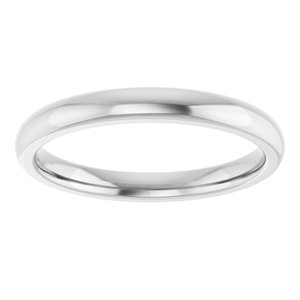 Solitaire Engagement Ring or Band
