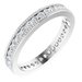 Channel-Set Milgrain Edge Eternity Band