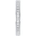 Channel-Set Milgrain Edge Eternity Band