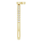 Asymmetric Stackable Ring