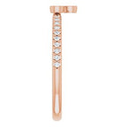Asymmetric Stackable Ring
